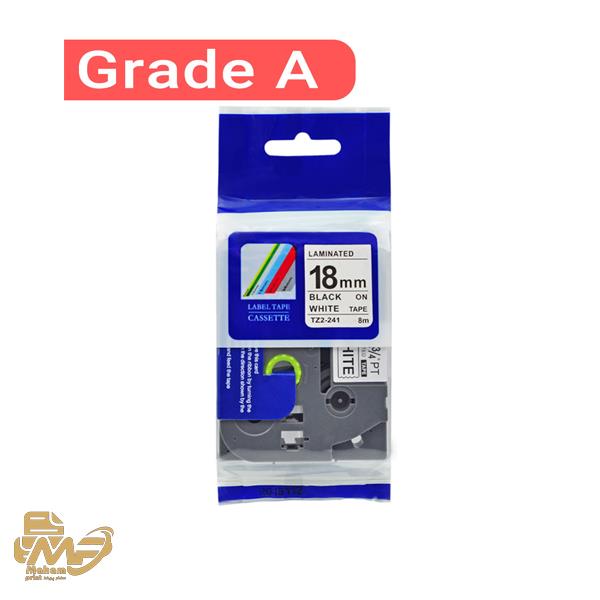 نوار لیبل پرینتر برادر کد TZE-241 غیر اورجینال ‎‎‎‏